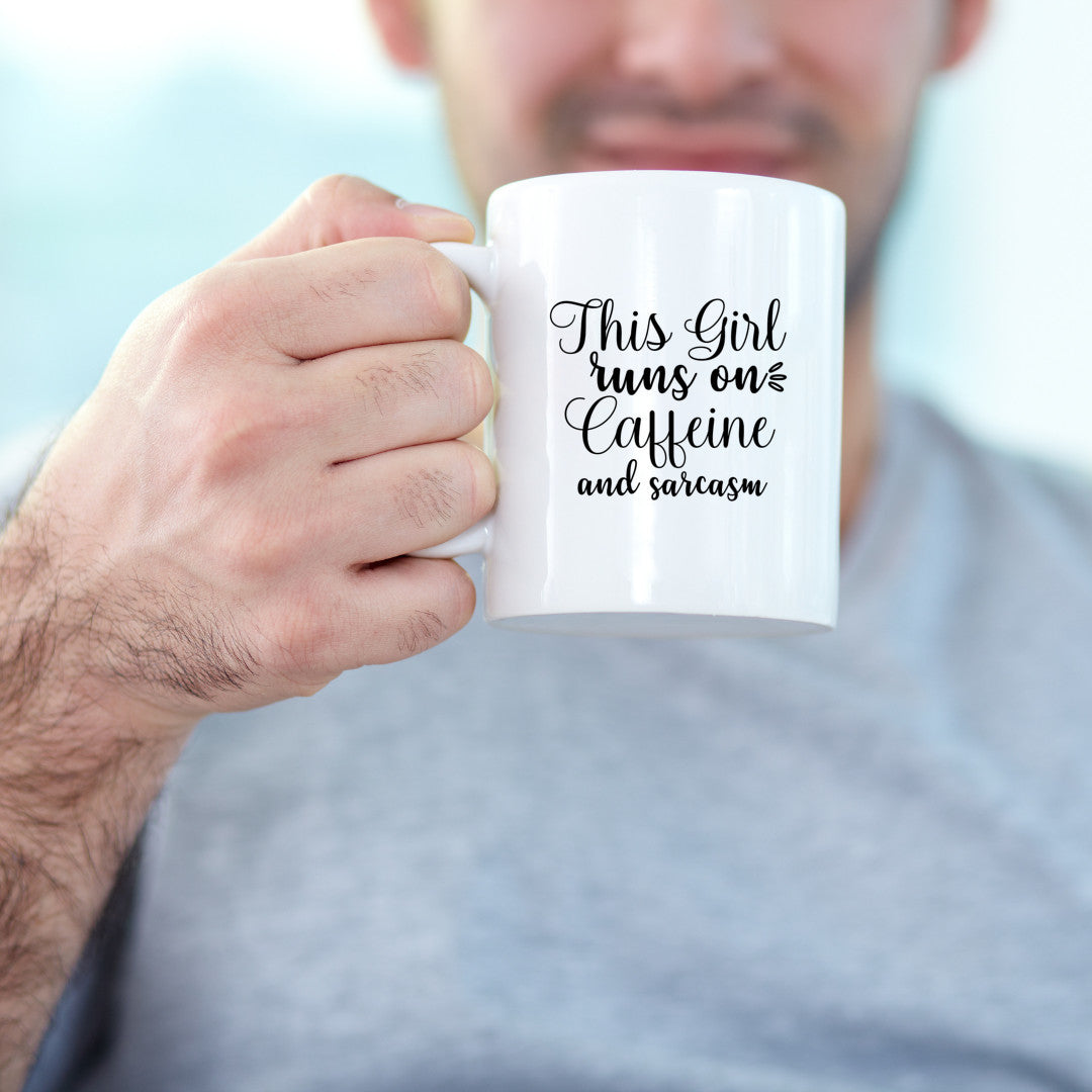 Caffeine and Sarcasm 11oz Mug