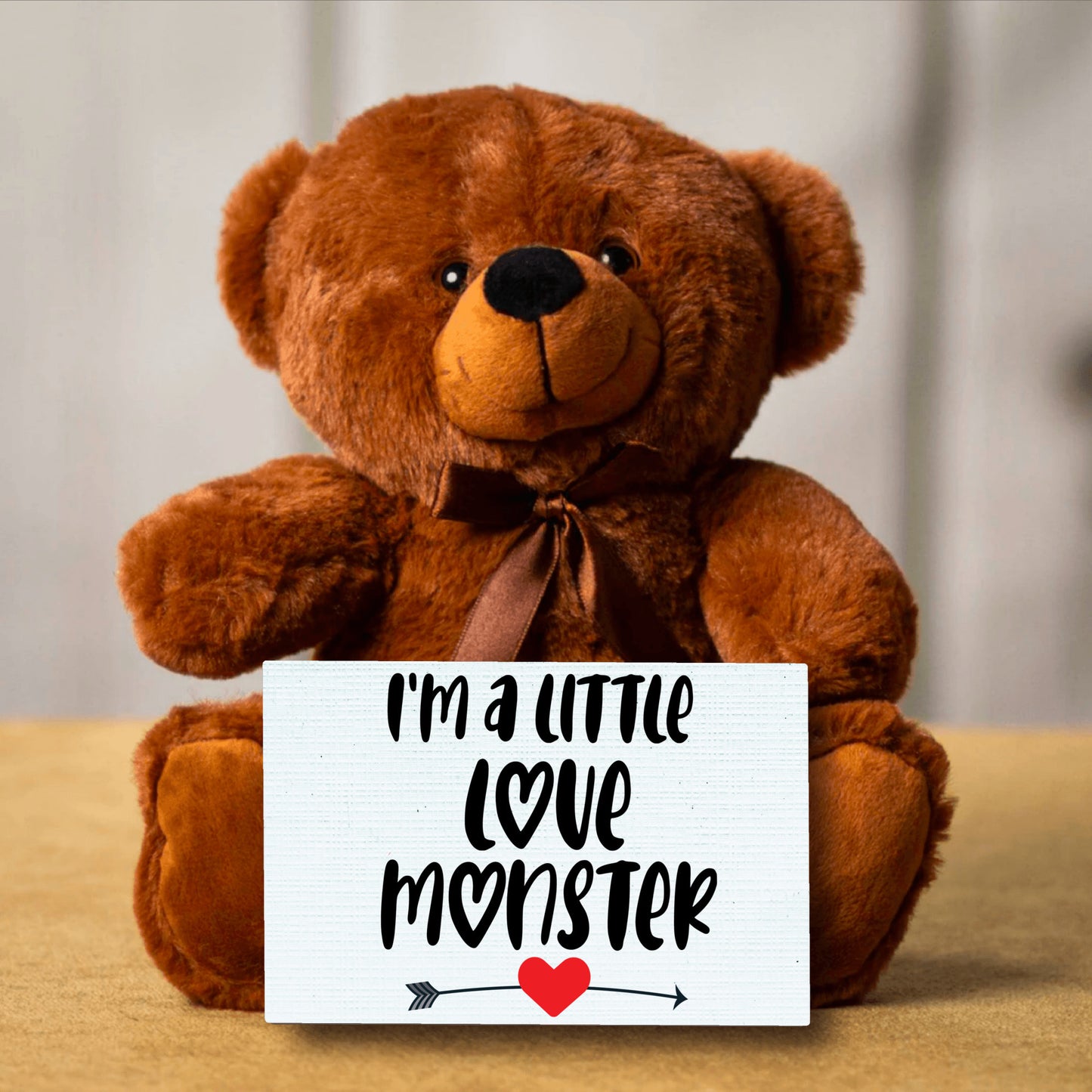 I'm a Little Love Monster Bear