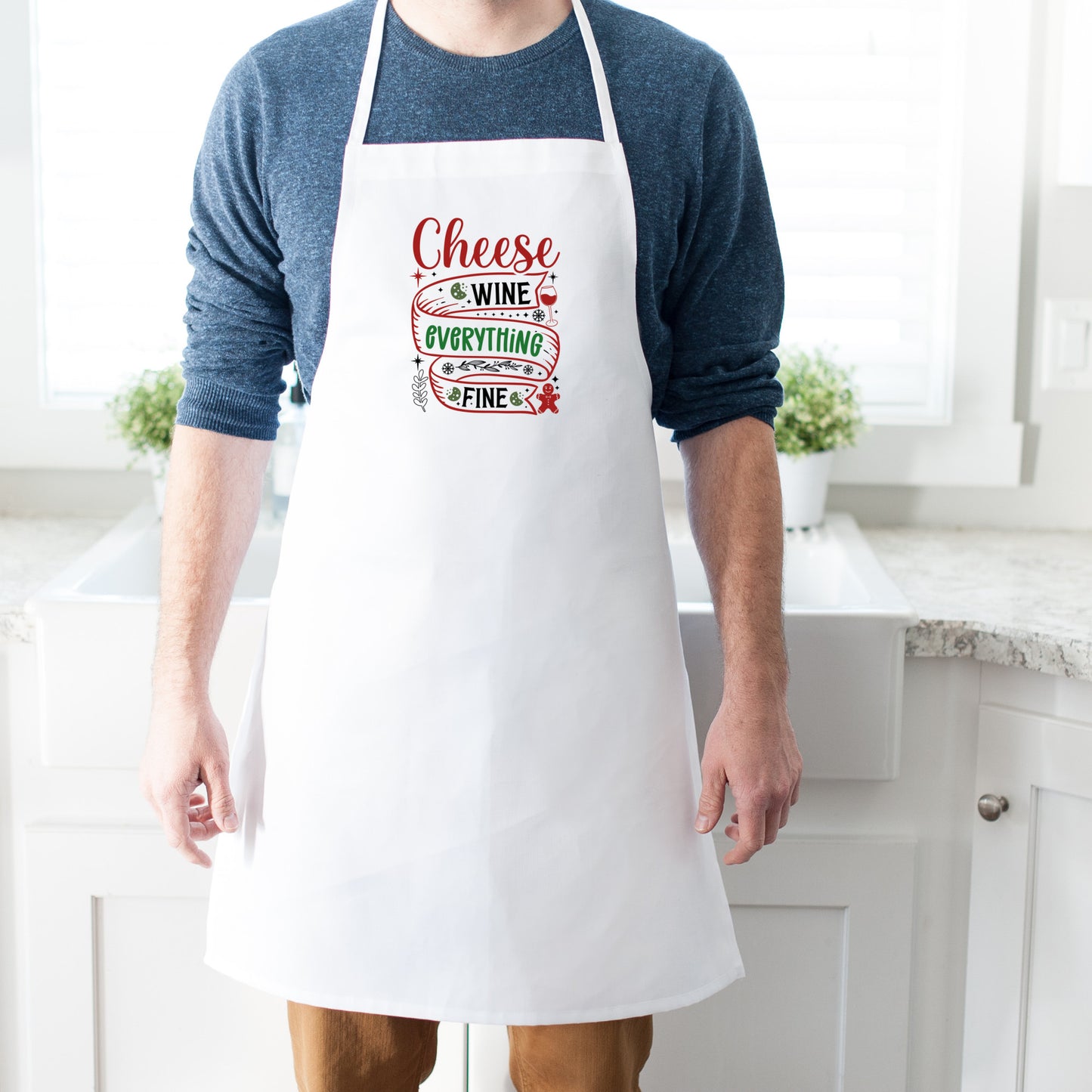 Cheese and Wine Apron