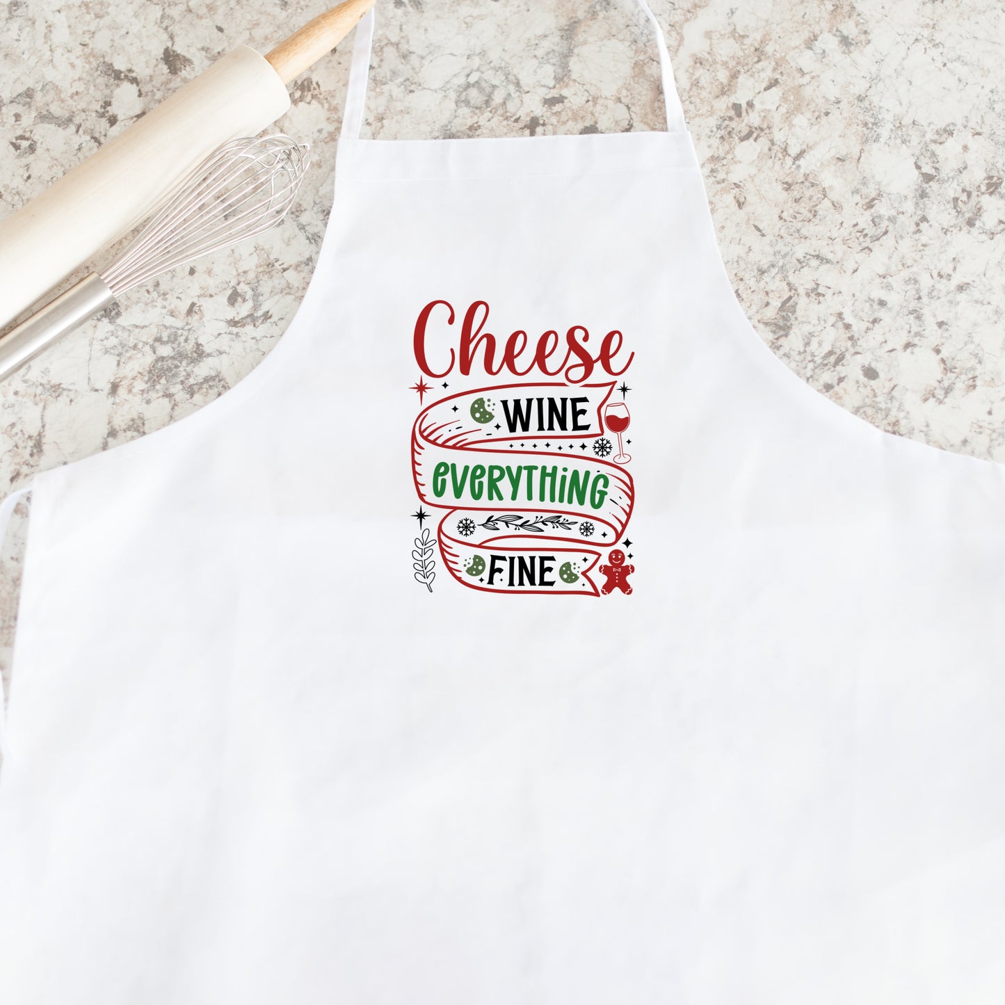 Cheese and Wine Apron