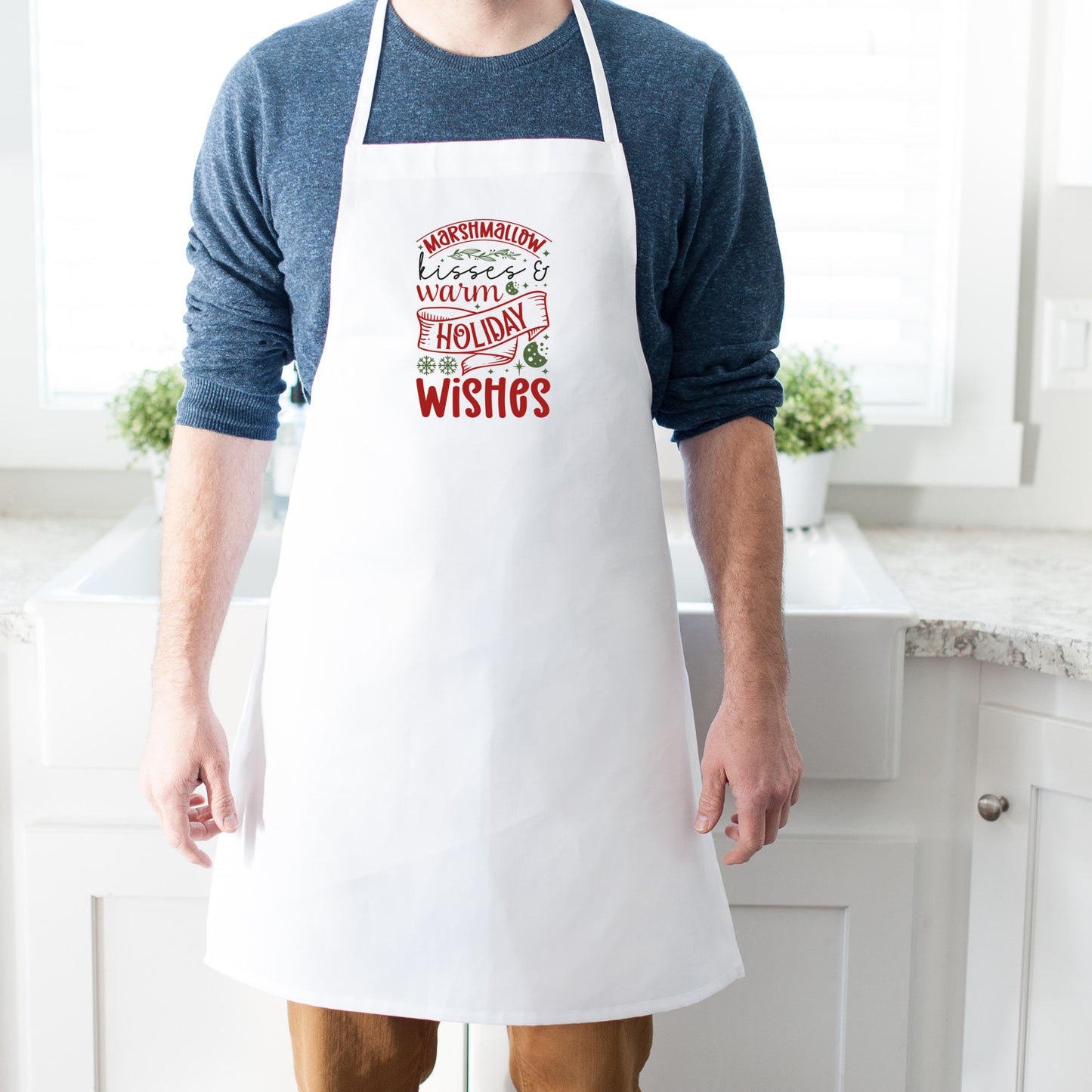 Marshmallow Kisses Apron