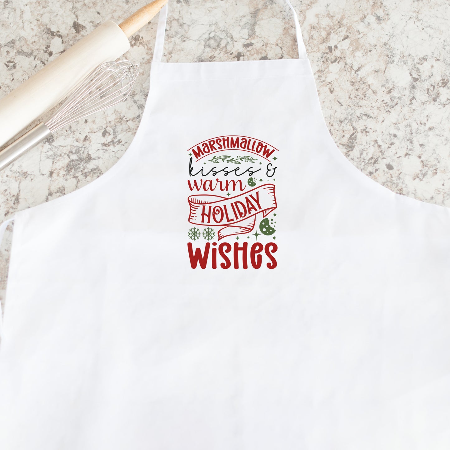 Marshmallow Kisses Apron